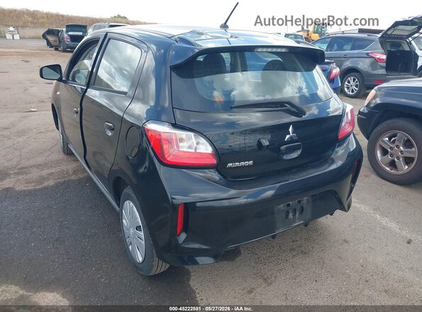 ML32AUHJ8MH012739 2021 MITSUBISHI MIRAGE Черный Задняя левая четверть