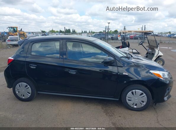 ML32AUHJ8MH012739 2021 MITSUBISHI MIRAGE Черный Вид задней части салона