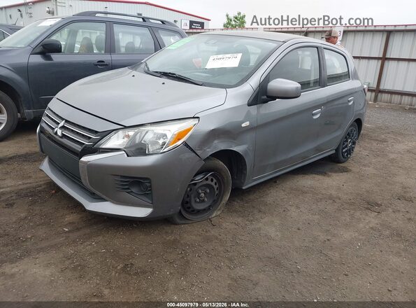 ML32AUHJ9MH003211 2021 MITSUBISHI MIRAGE Серый Передняя левая четверть