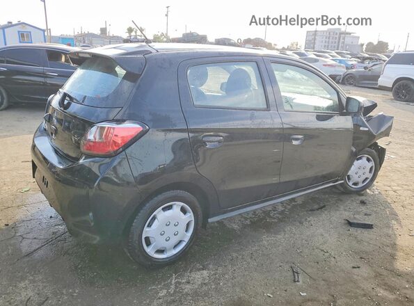ML32AUHJ9MH006173 2021 MITSUBISHI MIRAGE Черный Задняя правая четверть