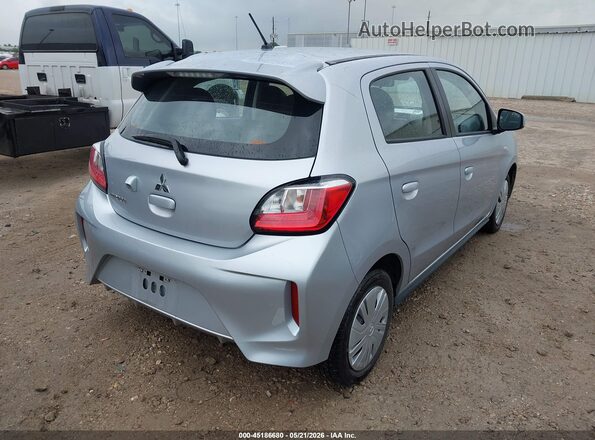 ML32AUHJ9RH030626 2024 MITSUBISHI MIRAGE Серебряный Задняя правая четверть