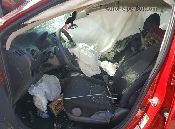 ML32AUHJXRH007775 2024 MITSUBISHI MIRAGE Красный Вид салона спереди