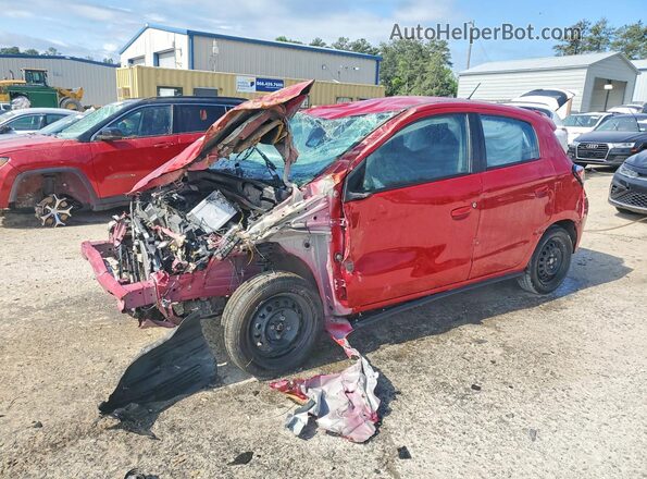ML32AUHJXRH007775 2024 MITSUBISHI MIRAGE Красный Передняя левая четверть