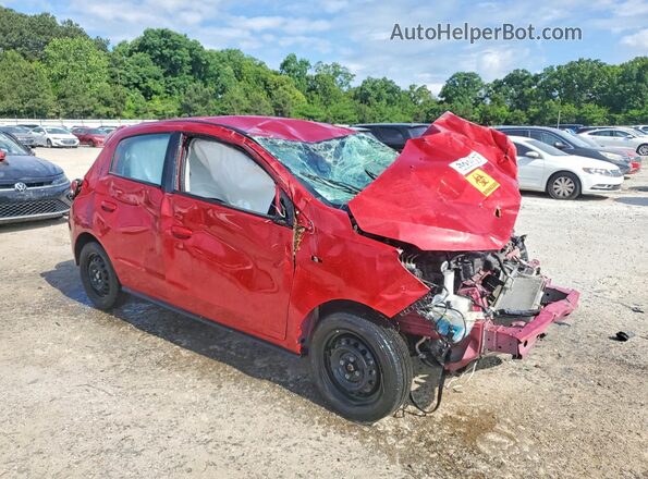 ML32AUHJXRH007775 2024 MITSUBISHI MIRAGE Красный Передняя правая четверть