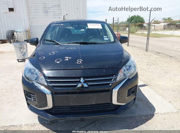 ML32AUHJXRH016492 2024 MITSUBISHI MIRAGE Black Widok zestawu wskaźników