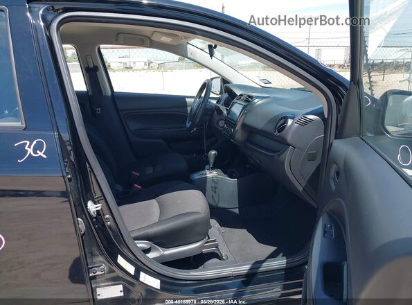 ML32AUHJXRH016492 2024 MITSUBISHI MIRAGE Black Widok wnętrza z przodu