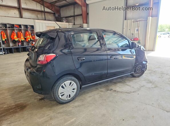 ML32AUHJXRH022891 2024 MITSUBISHI MIRAGE Черный Задняя правая четверть