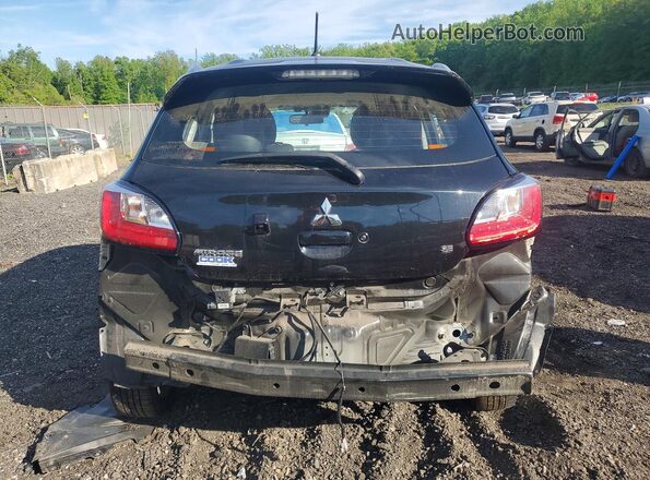 ML32AWHJ1PH006880 2023 MITSUBISHI MIRAGE Black Widok z tyłu