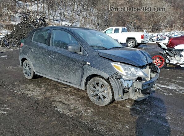 ML32AWHJ2RH006647 2024 MITSUBISHI MIRAGE Черный Передняя правая четверть