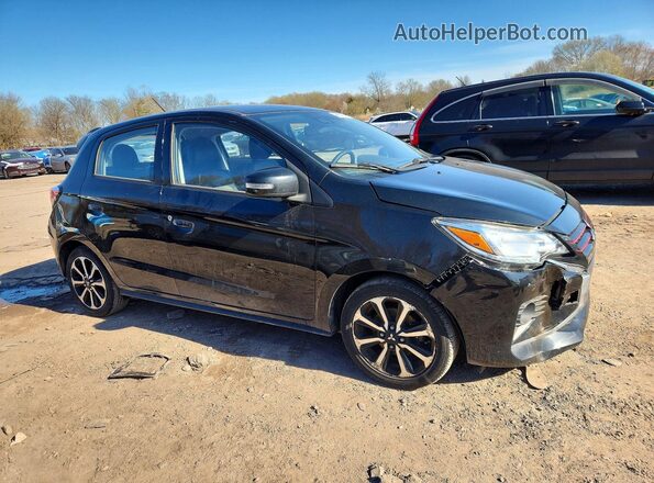 ML32AWHJ5NH006829 2022 MITSUBISHI MIRAGE Черный Передняя правая четверть
