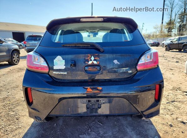 ML32AWHJ5NH006829 2022 MITSUBISHI MIRAGE Черный Вид сзади