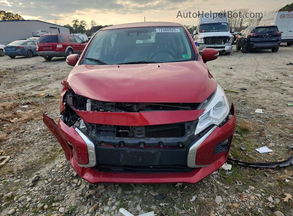 ML32AWHJ5RH000390 2024 MITSUBISHI MIRAGE Red Դիմացի տեսք