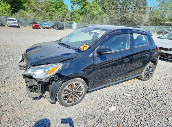 ML32AWHJ7PH003479 2023 MITSUBISHI MIRAGE Черный Передняя левая четверть