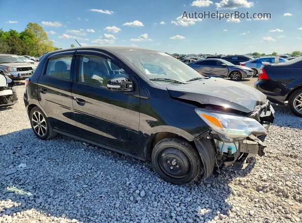 ML32AWHJ7PH003479 2023 MITSUBISHI MIRAGE Черный Передняя правая четверть