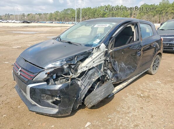 ML32AWHJ8NH003794 2022 MITSUBISHI MIRAGE Черный Передняя левая четверть