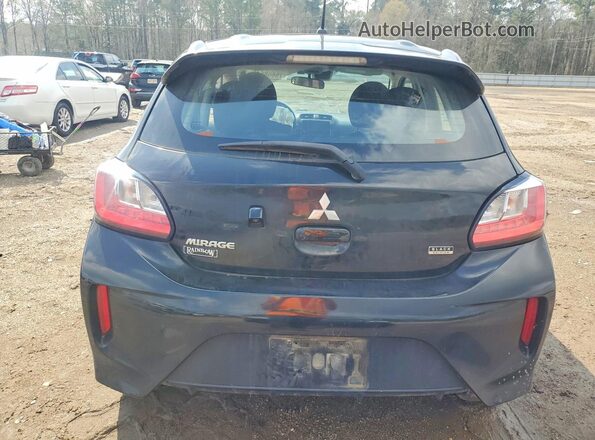 ML32AWHJ8NH003794 2022 MITSUBISHI MIRAGE Черный Вид сзади