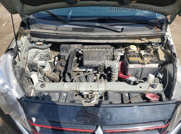 ML32AWHJ8NH003794 2022 MITSUBISHI MIRAGE Черный Вид задней части салона