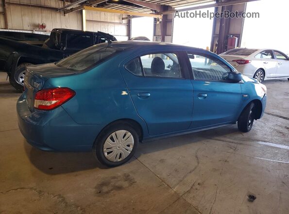 ML32F3FJ0KHF15275 2019 MITSUBISHI MIRAGE Blue Tył prawy