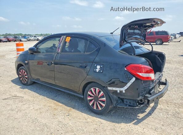 ML32F3FJ0LHF09364 2020 MITSUBISHI MIRAGE Черный Задняя левая четверть