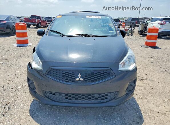ML32F3FJ0LHF09364 2020 MITSUBISHI MIRAGE Черный Вид спереди