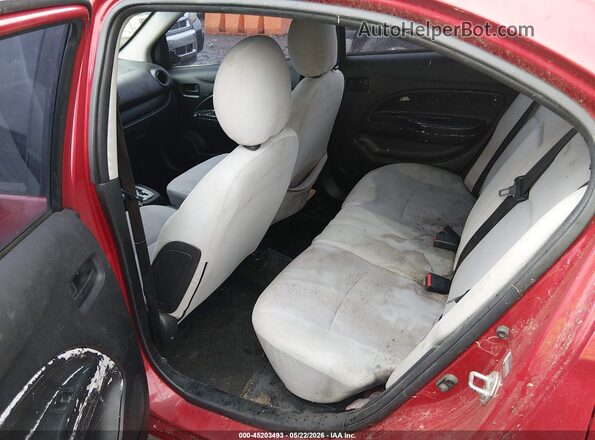 ML32F3FJ1HHF09610 2017 MITSUBISHI MIRAGE G4 Red Widok naklejki z numerem VIN