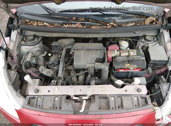 ML32F3FJ1HHF09610 2017 MITSUBISHI MIRAGE G4 Red Widok z tyłu