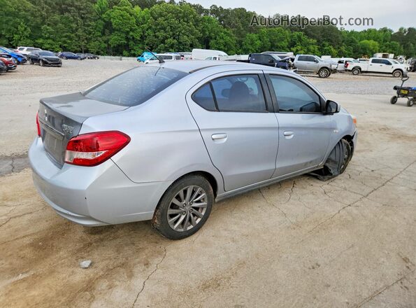ML32F3FJ1KHF10523 2019 MITSUBISHI MIRAGE Серебряный Задняя правая четверть