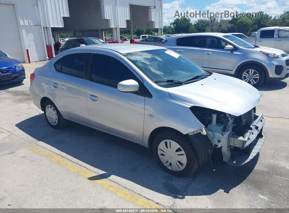 ML32F3FJ2HHF08868 2017 MITSUBISHI MIRAGE G4 Silver წინა მარჯვენა