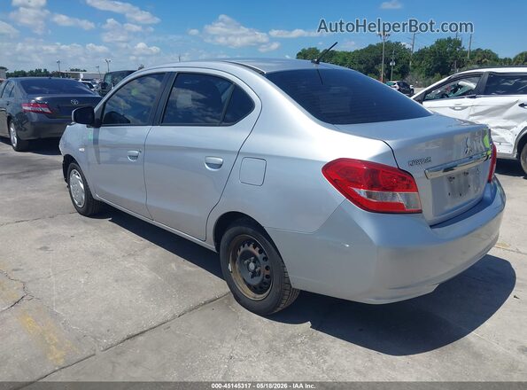 ML32F3FJ2HHF08868 2017 MITSUBISHI MIRAGE G4 Silver უკანა მარცხენა