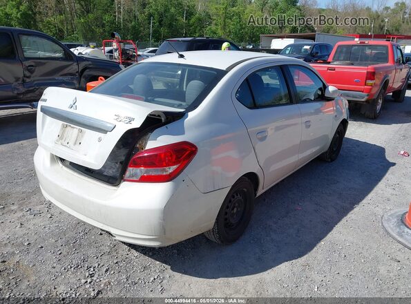 ML32F3FJ2HHF18865 2017 MITSUBISHI MIRAGE G4 White Задня права чверть
