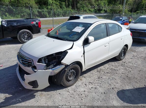 ML32F3FJ2HHF18865 2017 MITSUBISHI MIRAGE G4 White Передня ліва чверть