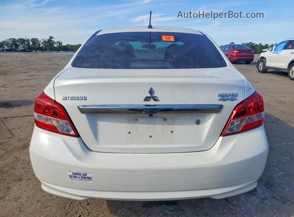 ML32F3FJ2JHF07340 2018 MITSUBISHI MIRAGE White Հետևի տեսք