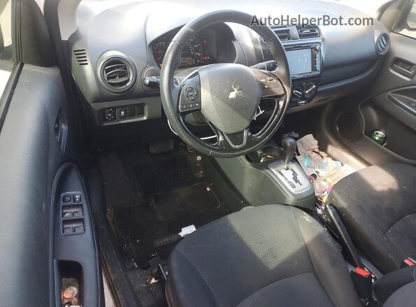 ML32F3FJ2JHF07340 2018 MITSUBISHI MIRAGE White Առջևի վահանակի տեսք