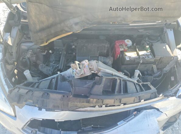 ML32F3FJ2JHF16006 2018 MITSUBISHI MIRAGE Silver Widok wnętrza z tyłu