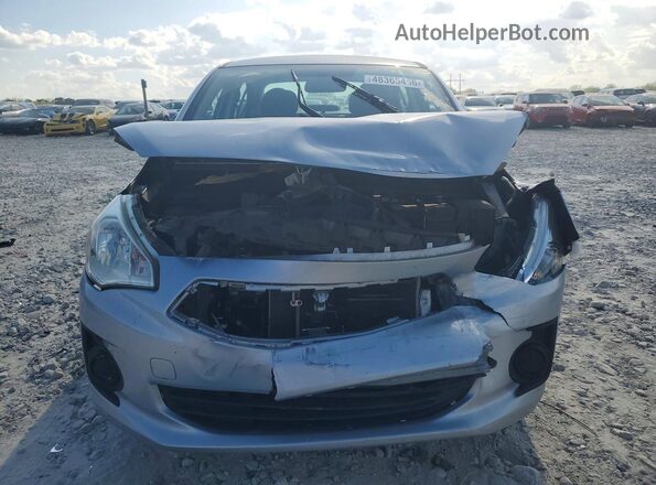 ML32F3FJ2JHF16006 2018 MITSUBISHI MIRAGE Silver Widok z przodu