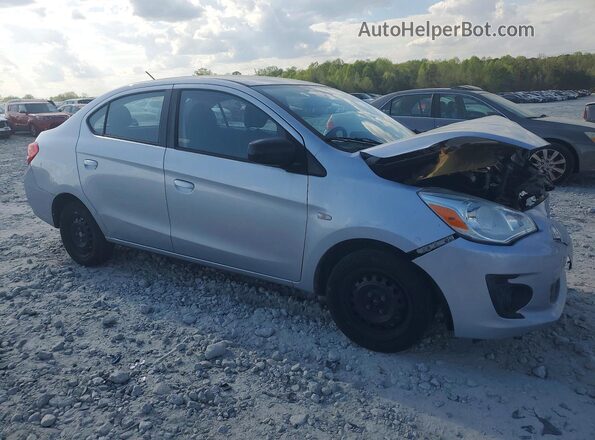ML32F3FJ2JHF16006 2018 MITSUBISHI MIRAGE Silver Przód prawy