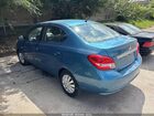 2019 Mitsubishi Mirage G4 Es Синий vin: ML32F3FJ2KHF03466