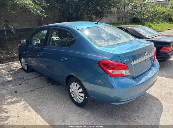 ML32F3FJ2KHF03466 2019 MITSUBISHI MIRAGE G4 Синий Задняя левая четверть