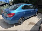 2019 Mitsubishi Mirage G4 Es Синий vin: ML32F3FJ2KHF03466