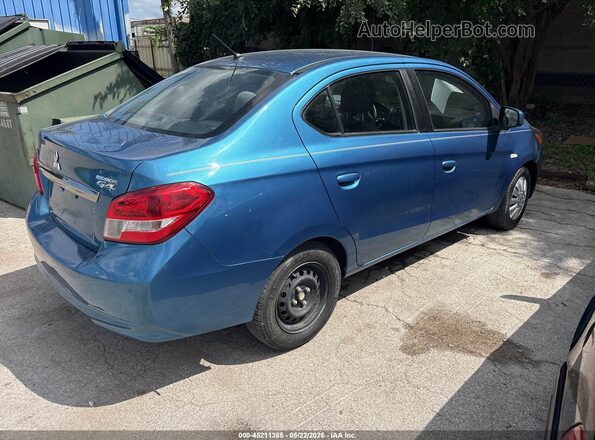 ML32F3FJ2KHF03466 2019 MITSUBISHI MIRAGE G4 Синий Задняя правая четверть