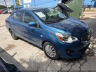 2019 Mitsubishi Mirage G4 Es Синий vin: ML32F3FJ2KHF03466