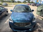 2019 Mitsubishi Mirage G4 Es Синий vin: ML32F3FJ2KHF03466