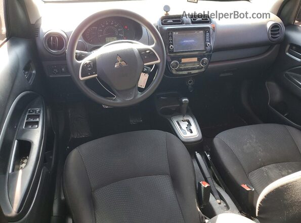 ML32F3FJ2LHF08653 2020 MITSUBISHI MIRAGE Черный Вид панели приборов