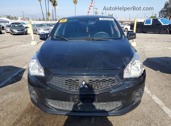 ML32F3FJ2LHF08653 2020 MITSUBISHI MIRAGE Черный Вид спереди