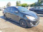 2020 Mitsubishi Mirage G4 Es Черный vin: ML32F3FJ2LHF08653