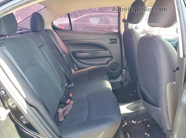 ML32F3FJ2LHF08653 2020 MITSUBISHI MIRAGE Черный Вид задних сидений