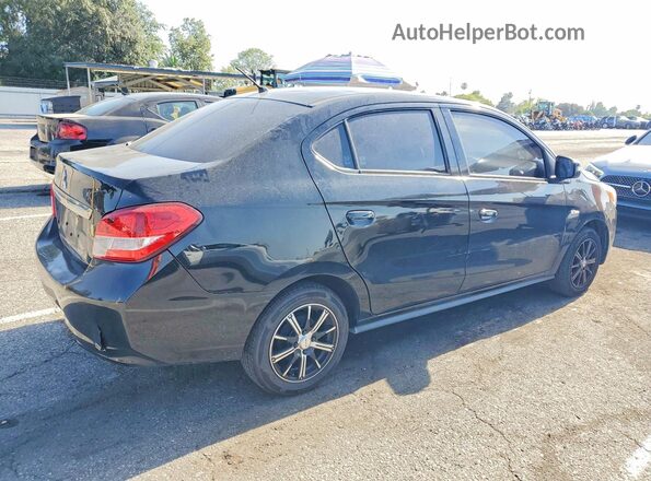 ML32F3FJ2LHF08653 2020 MITSUBISHI MIRAGE Черный Задняя правая четверть