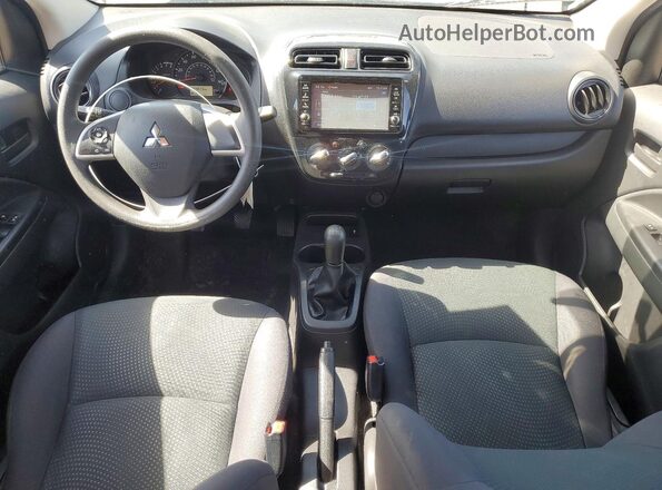 ML32F3FJ3JHF01756 2018 MITSUBISHI MIRAGE Black Dashboard view
