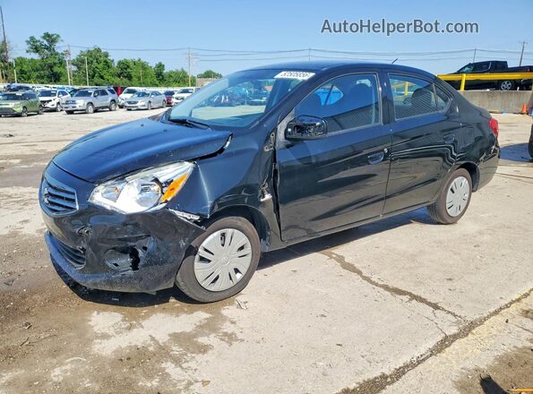 ML32F3FJ3JHF01756 2018 MITSUBISHI MIRAGE Black Front left
