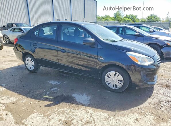 ML32F3FJ3JHF01756 2018 MITSUBISHI MIRAGE Black Front right